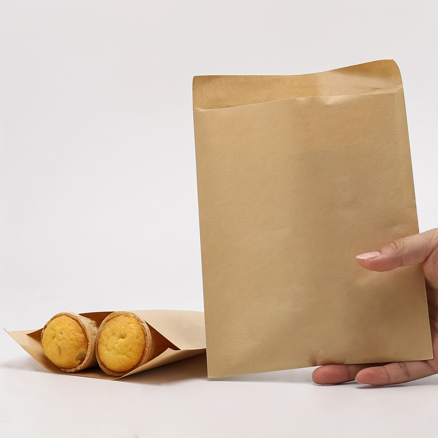 Kraft Paper Food Bakery Grocery Bags