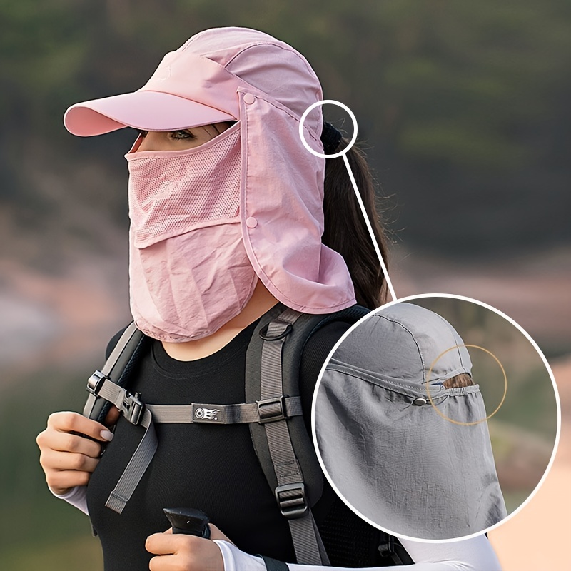 Women's Quick drying Sun Hat Upf 50+ Protection Adjustable - Temu