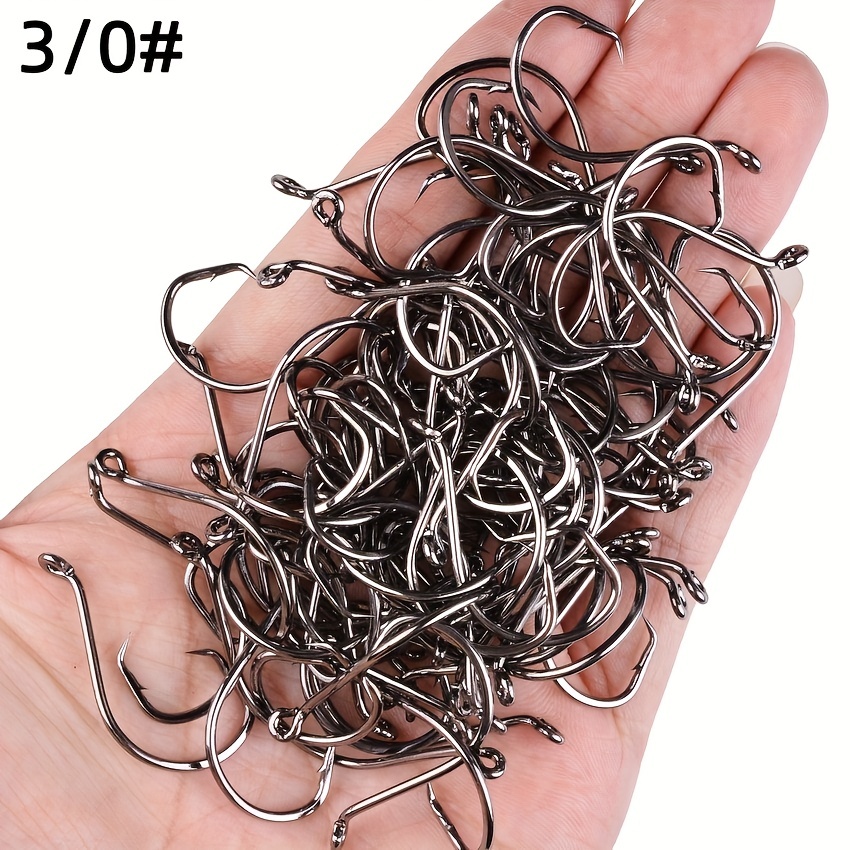 10/0 Japanese High Carbon Stainless Steel Chemically Sharpened Octopus  Circle Ocean Fishing Hooks 7385 Ocean Fish Hooks From 11,76 €