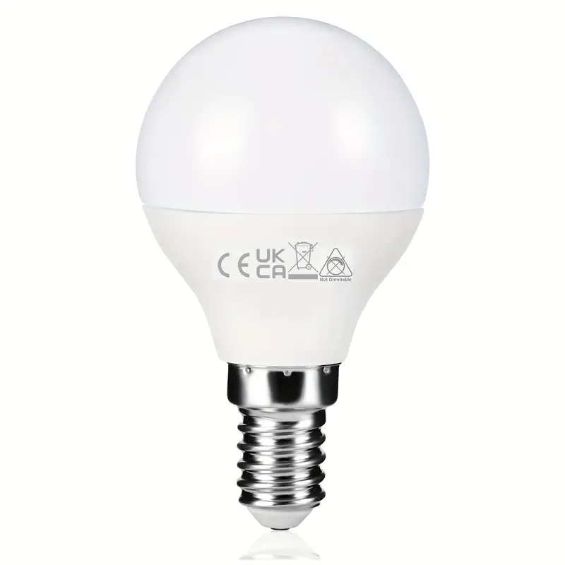 6/12pcs Ampoule LED G45 5W Globe Vanity Light Base E14 - Temu Belgium