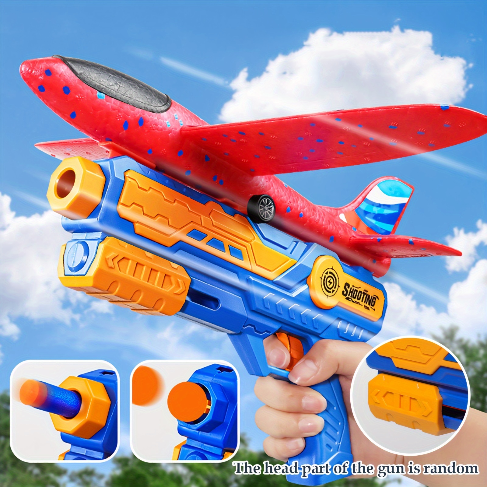 Avion télécommandé SU-35 G pour enfants, planeur, jouet en mousse
