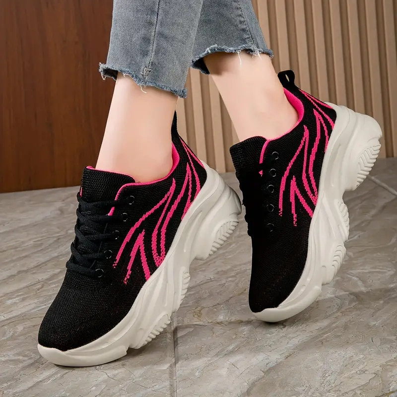 Trendy Cool Mixed Color Low Top Sneakers Girls Breathable - Temu