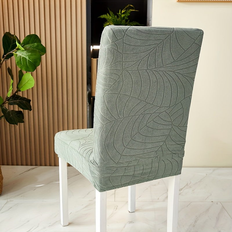 Green velvet best sale chair slipcover