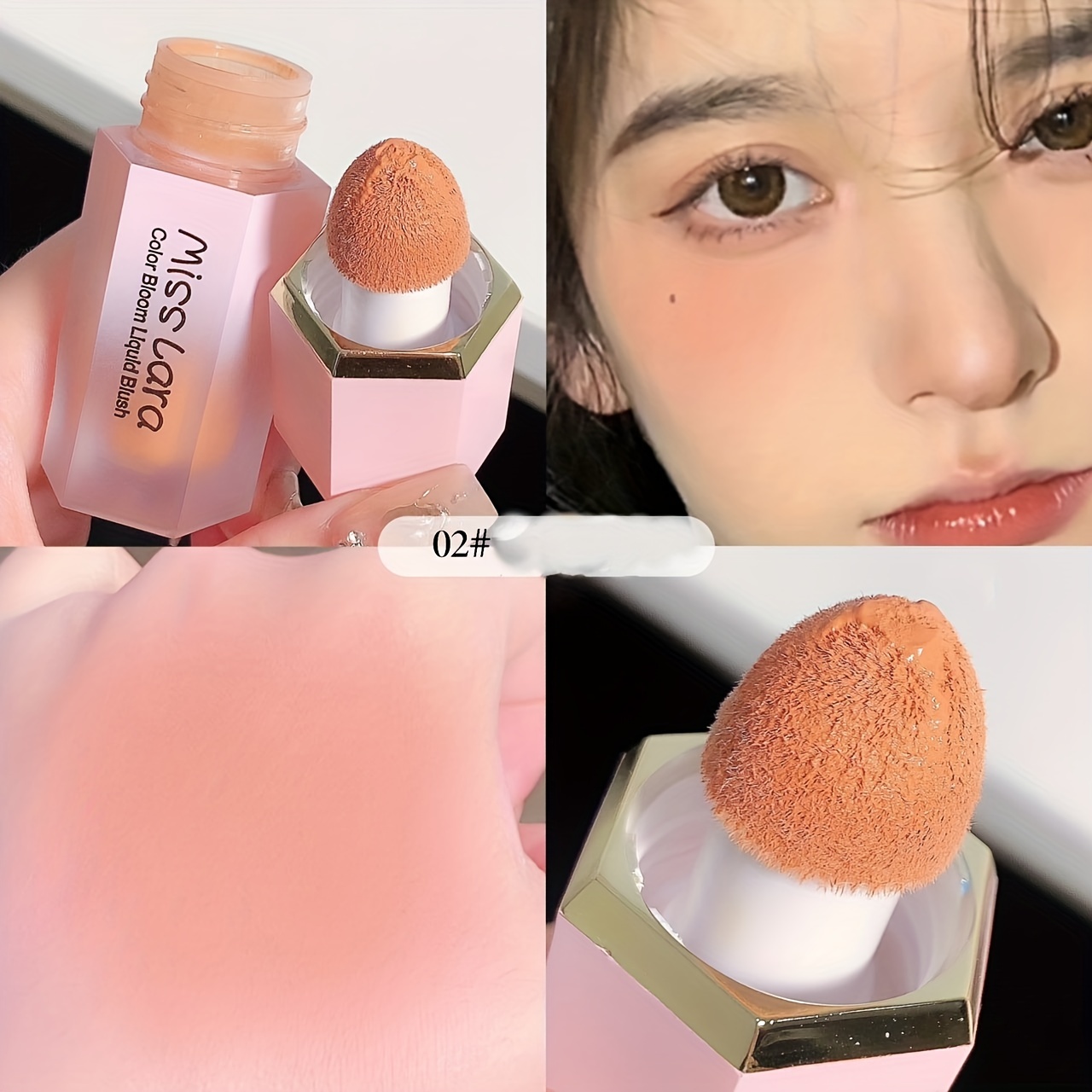 Long Lasting Liquid Blush Soft Creamy Matte Natural Shades