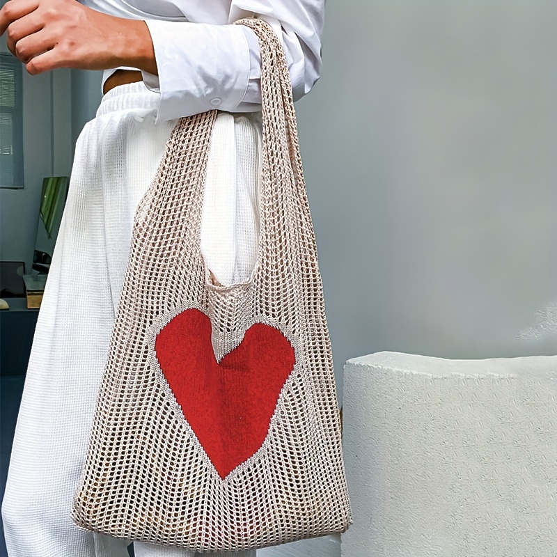 Crochet market bag on sale pattern red heart