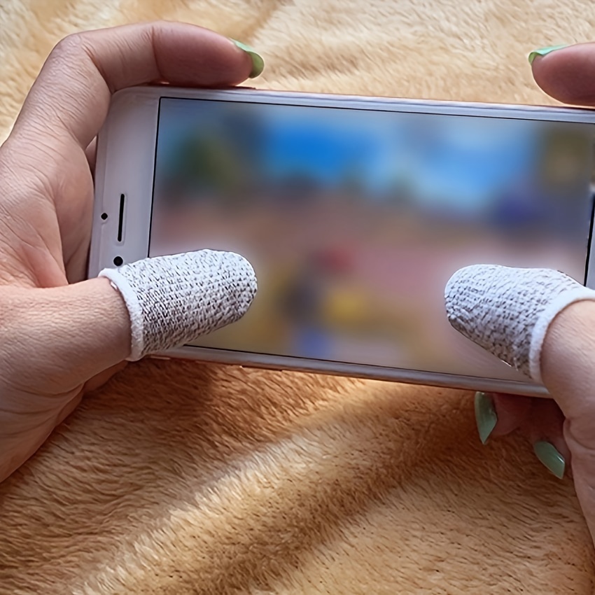 écran tactile pouce doigt manchon mobile gaming 5 pièces
