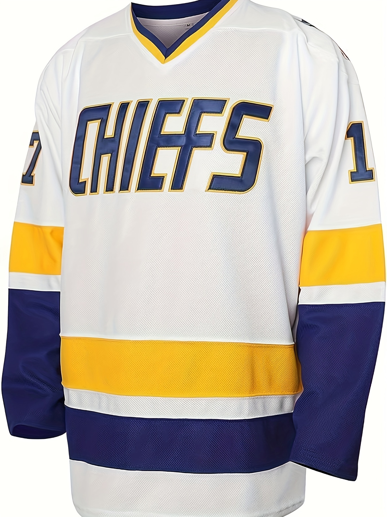 Youth/kids/adult Hanson Brothers Chiefs 16 17 18 Hockey Jersey 