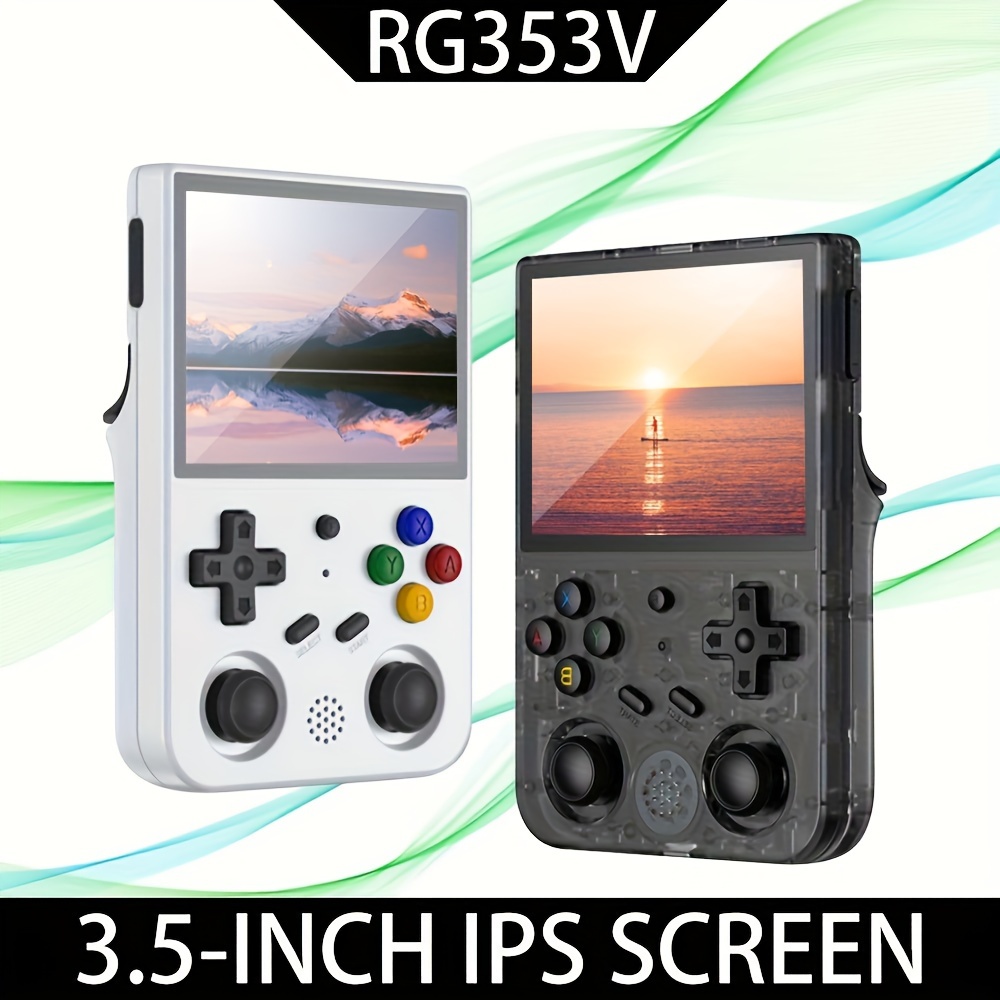 Console De Jeu Portable Rg353ps, Système Linux, Écran Ips De 3.5