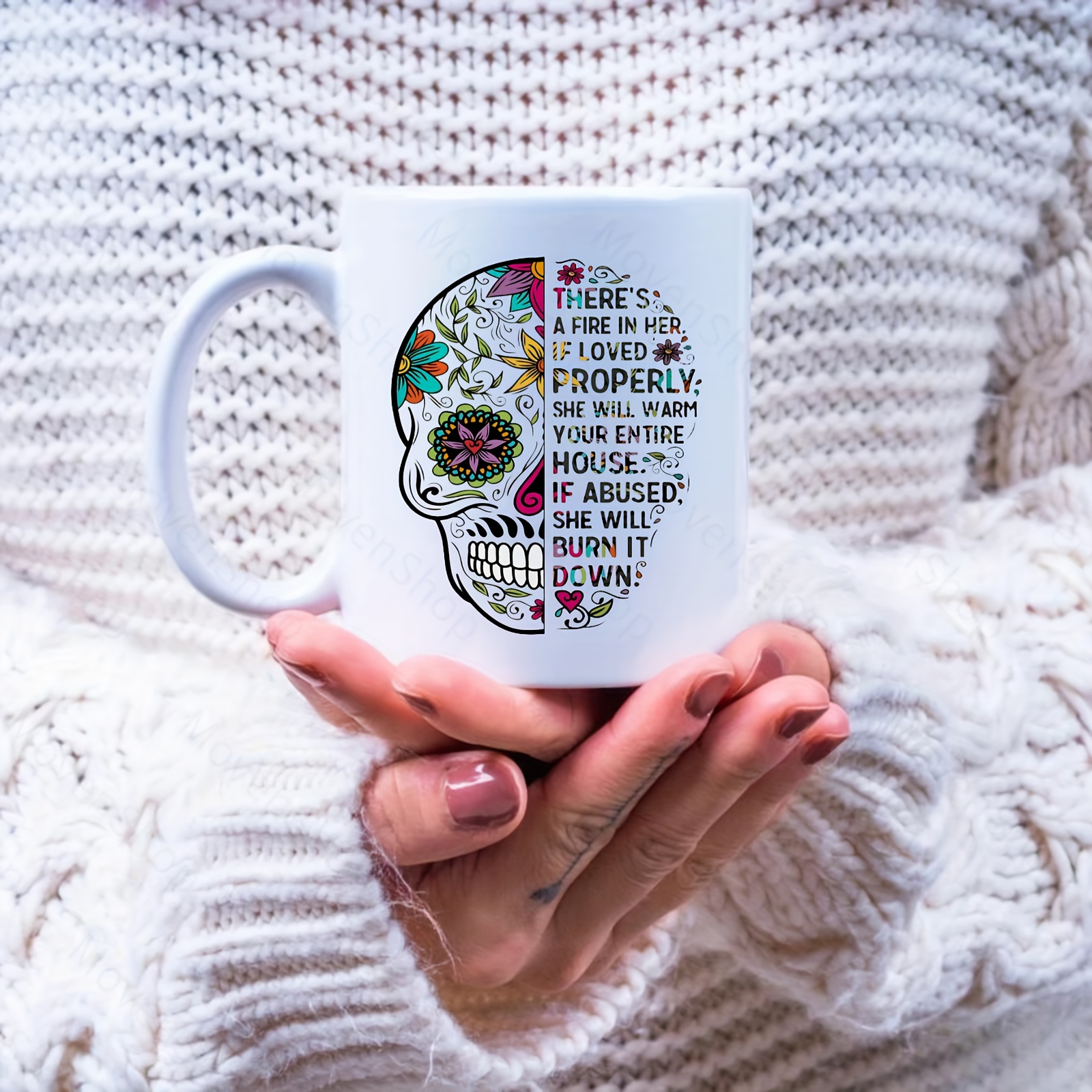 Sugar Skull 11oz Coffee Mug