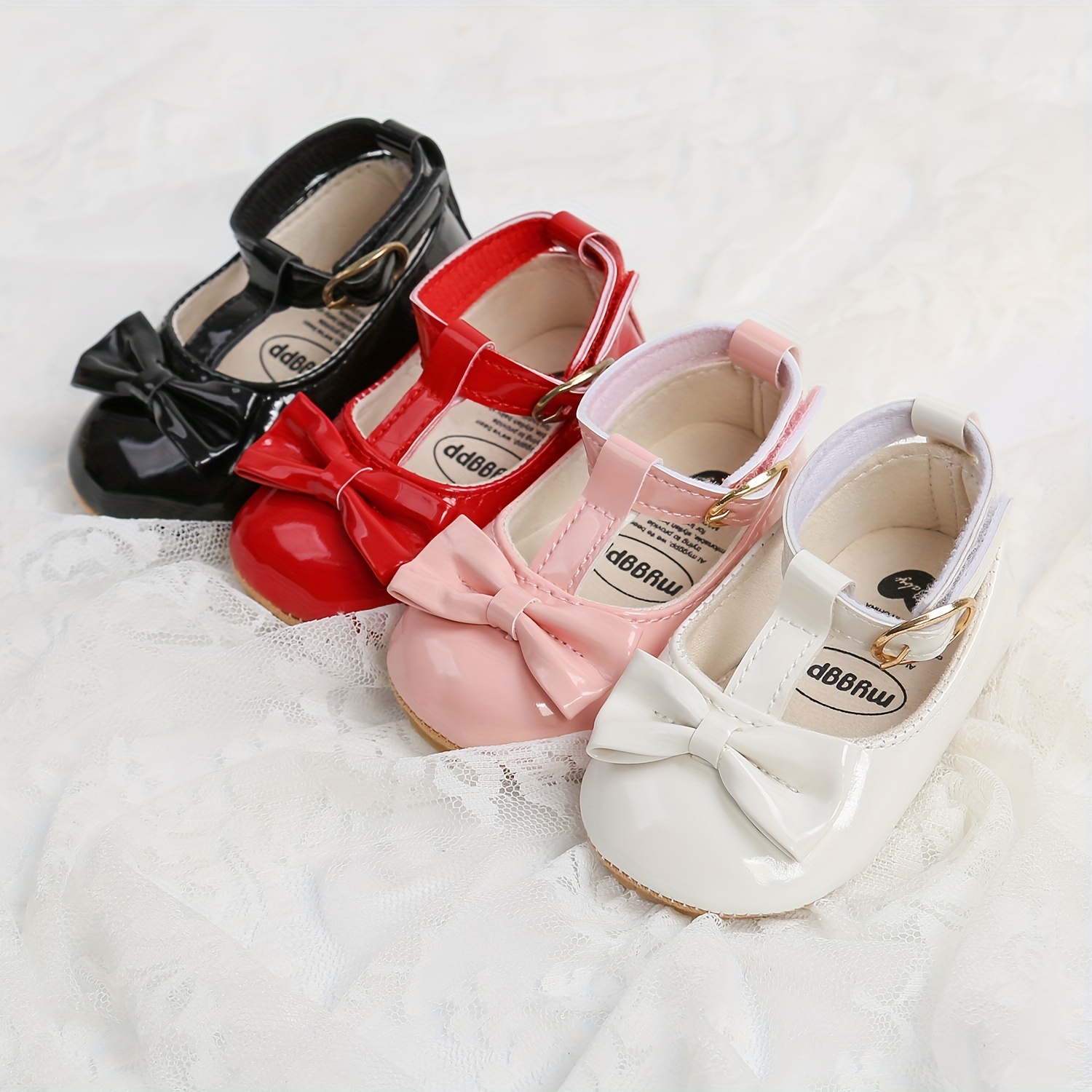 baby girl shoes with red soles uk