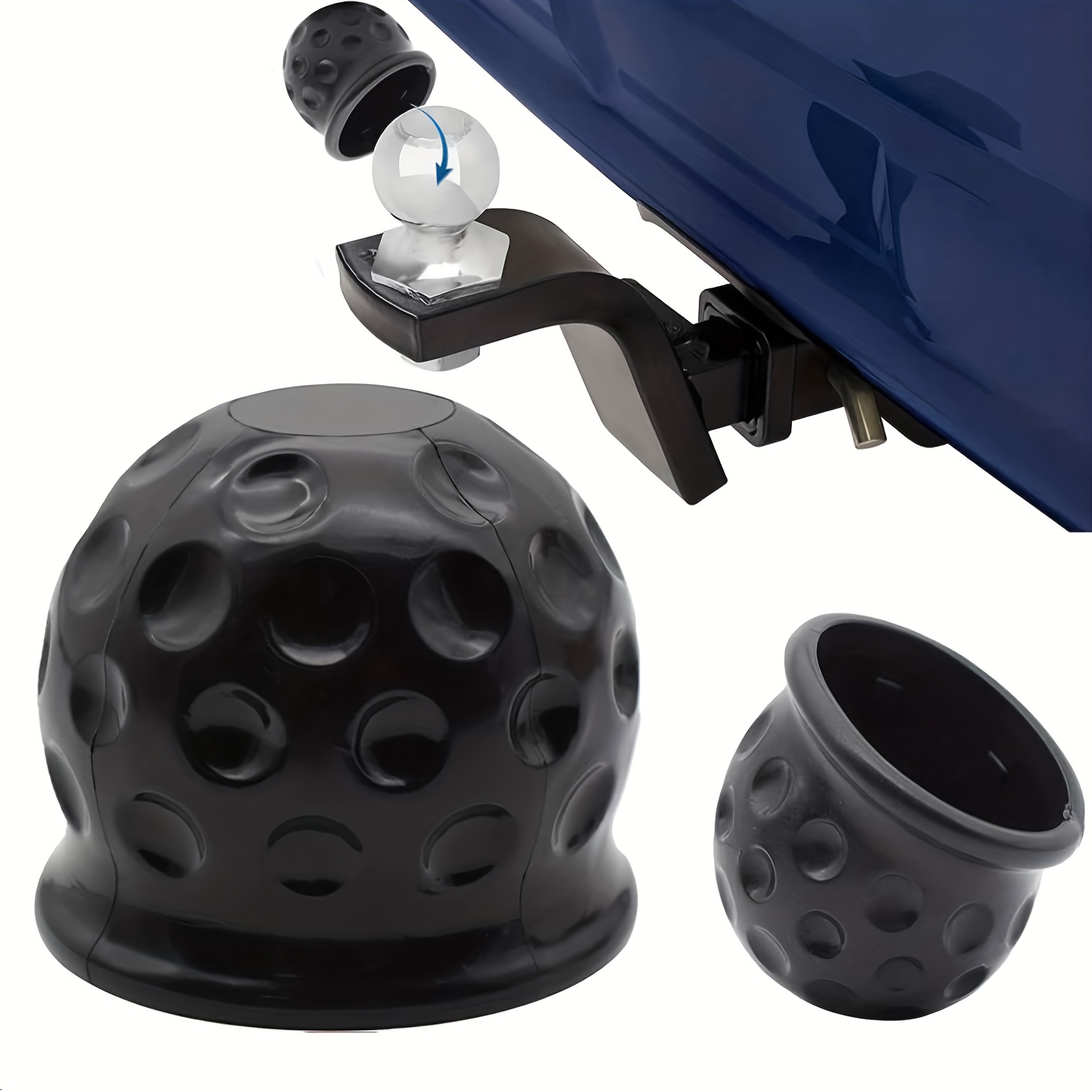 Automobile Trailer Ball Protection Rv Automatic Drawbar - Temu