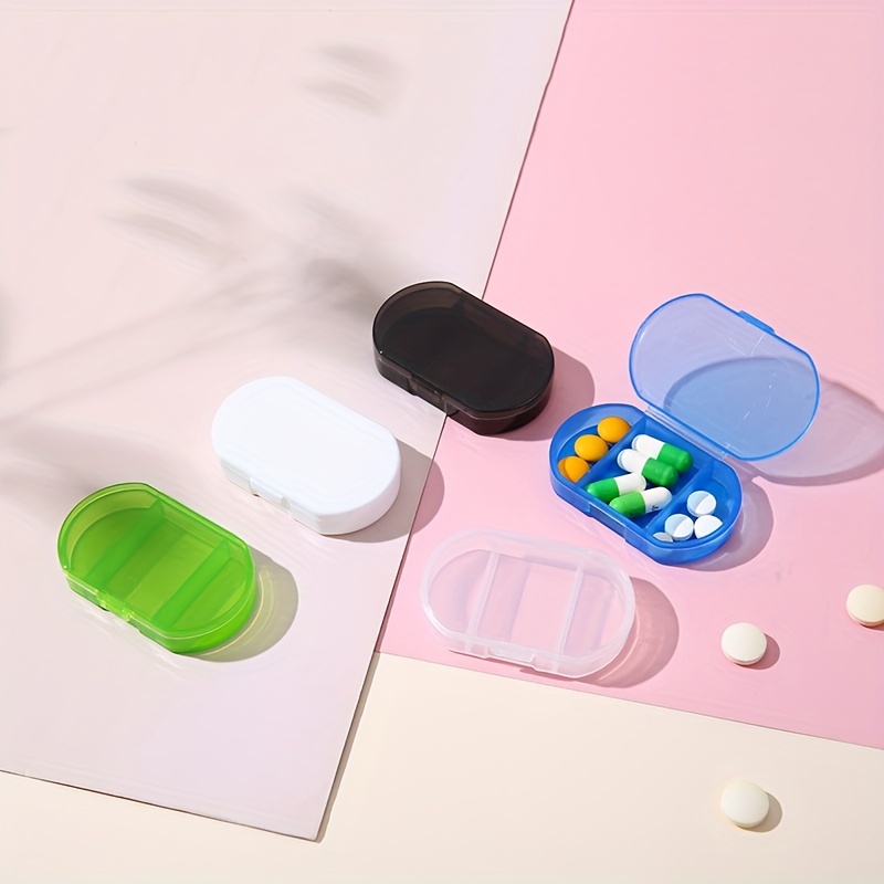 Large Size Portable Personal Medicine Pill Storage - Temu