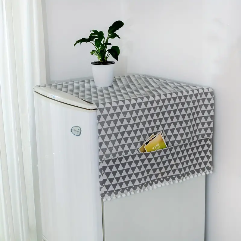 Washer and Dryer Top Cover, Washer Top Protector - Anti-Slip and Dust-Proof  Cover for Home Kitchen Laundry - Multi-Purpose Fridge Dust Cover 