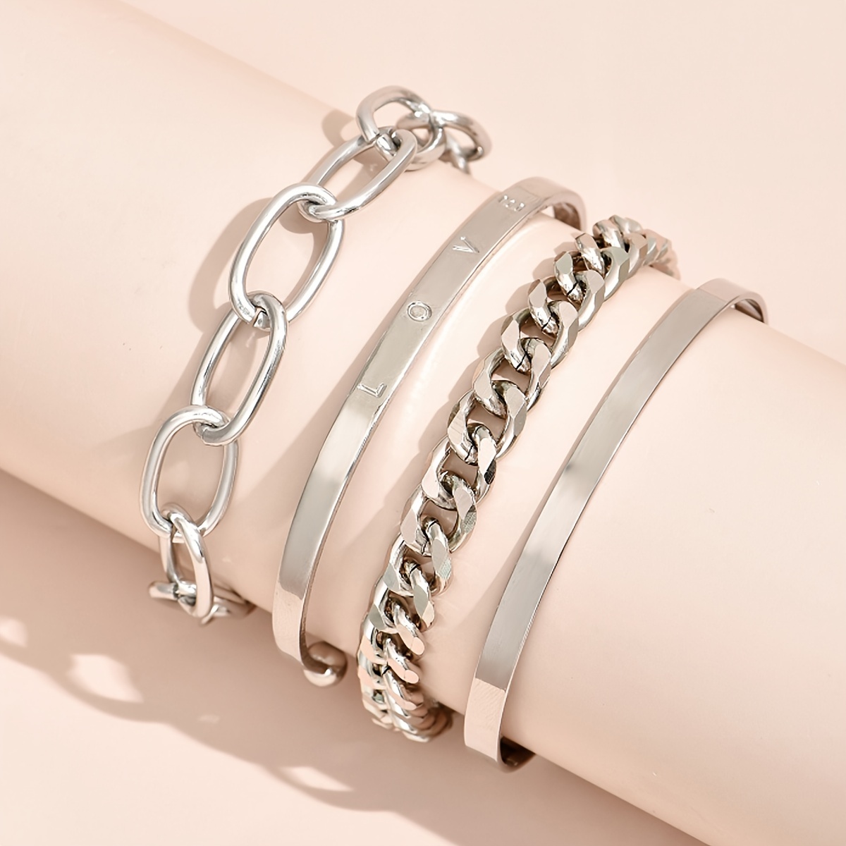 Bracelet Chain Set 5 Letters