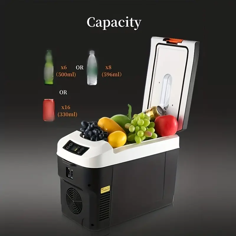 Mini Fridge Ac/ Small Refrigerator portable Thermometric - Temu