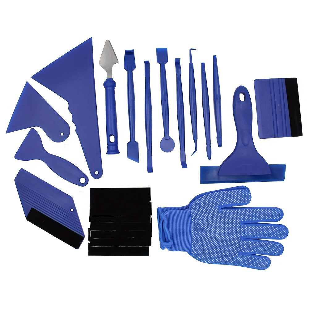 Auto Aufkleber Tool Kit Filz Schaber Messer Vinyl Wrap Werkzeuge