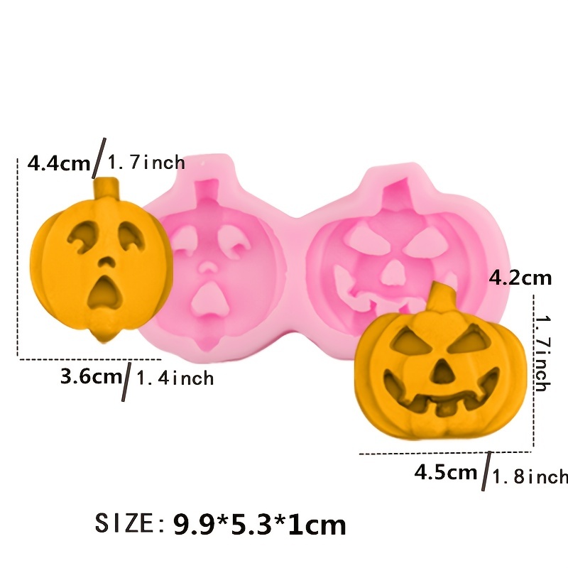 Pumpkin Halloween Bath Bomb Mold