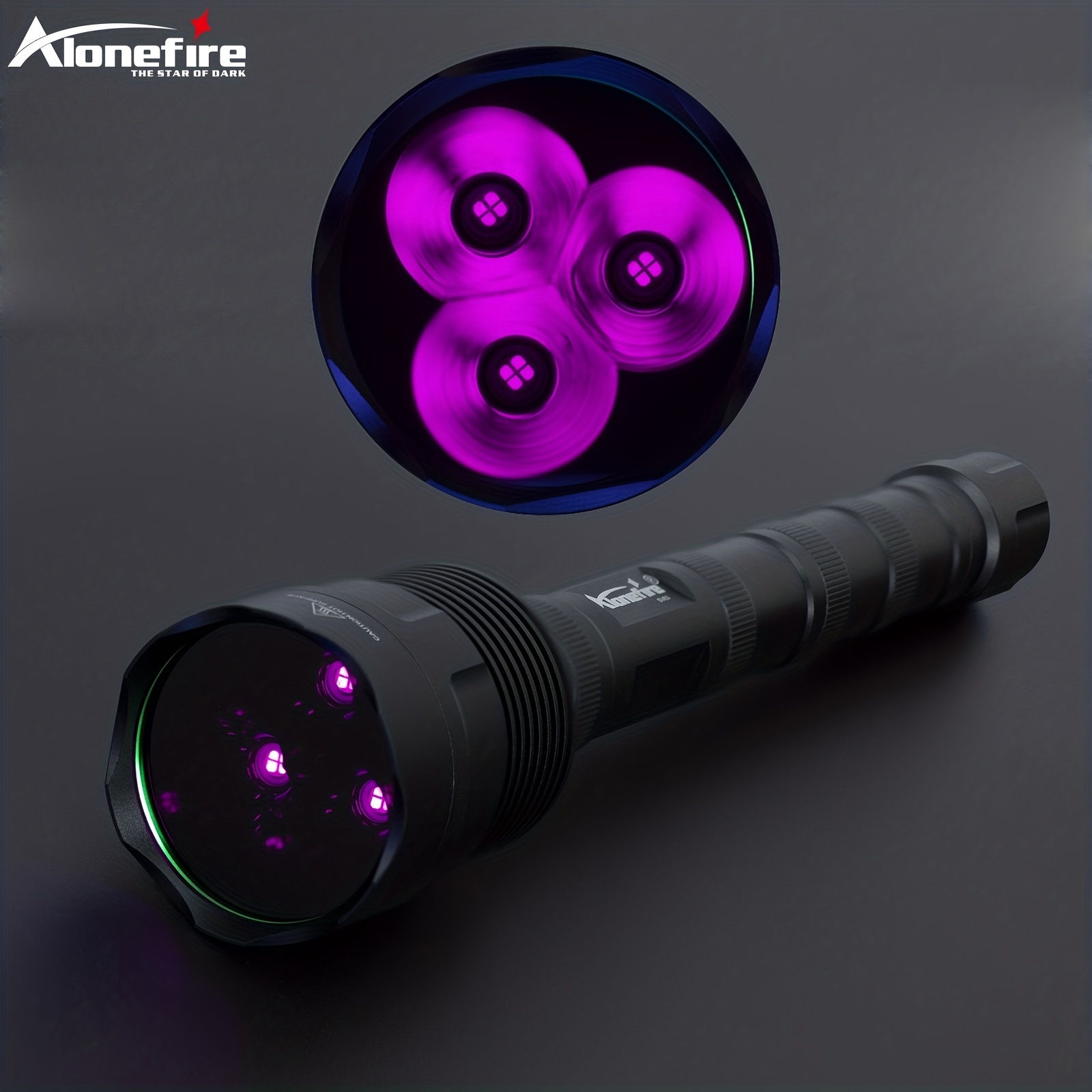  LE Linterna de luz negra, pequeñas luces UV con 21 LED, 395 nm,  detector de luz ultravioleta para bolígrafos de tinta invisible, manchas de  orina de mascotas, perros, gatos y más