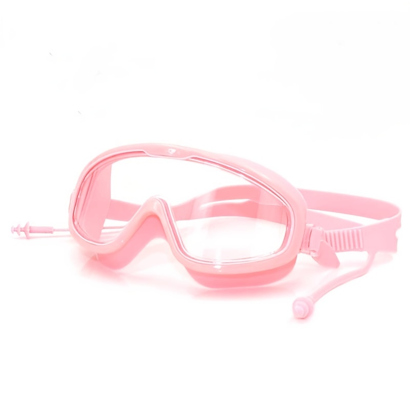 Kammoy Lunettes de natation anti-buée, protection UV, sans fuite, pour  adultes, hommes, femmes, enfants, lunettes de natation étanches à monture  large avec pince-nez et bouchons d'oreille (-3) : : Sports et Plein