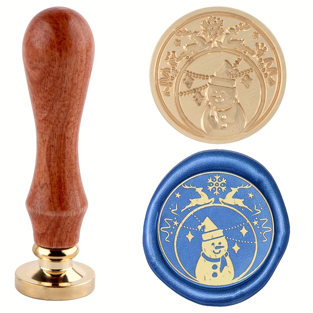 1PC Baby Sealing Wax Stamp 30mm Brass Head Sealing Stamp including
