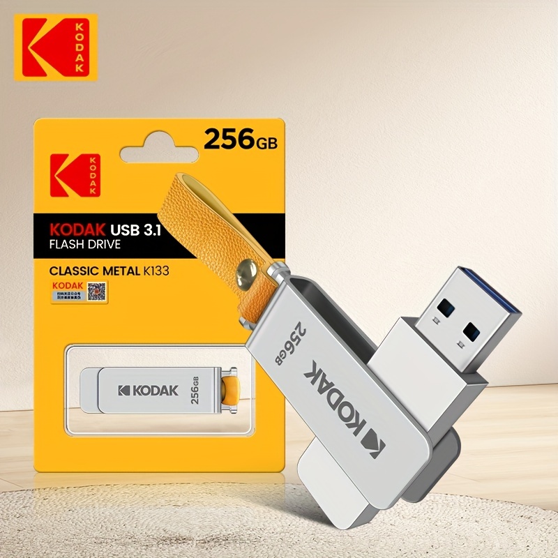 KODAK-Clé USB 3.1 K133 en métal, 128 Go, 128 Go, 2 pièces - AliExpress