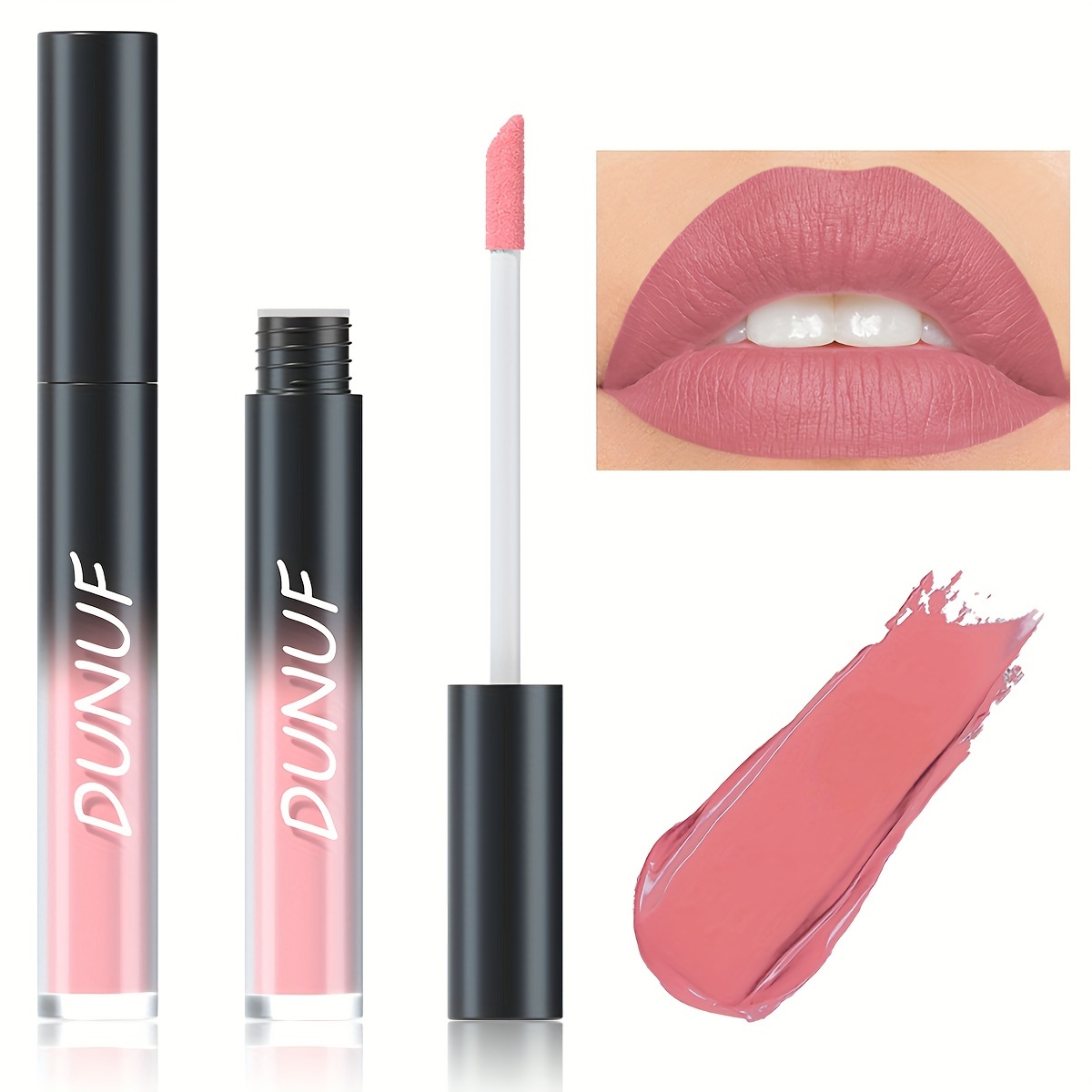 Texture humide Nacré Lip Gloss Rouge à lèvres Non-Stick Cup Portable Lèvres  Maquillage Outil pour Femmes Filles