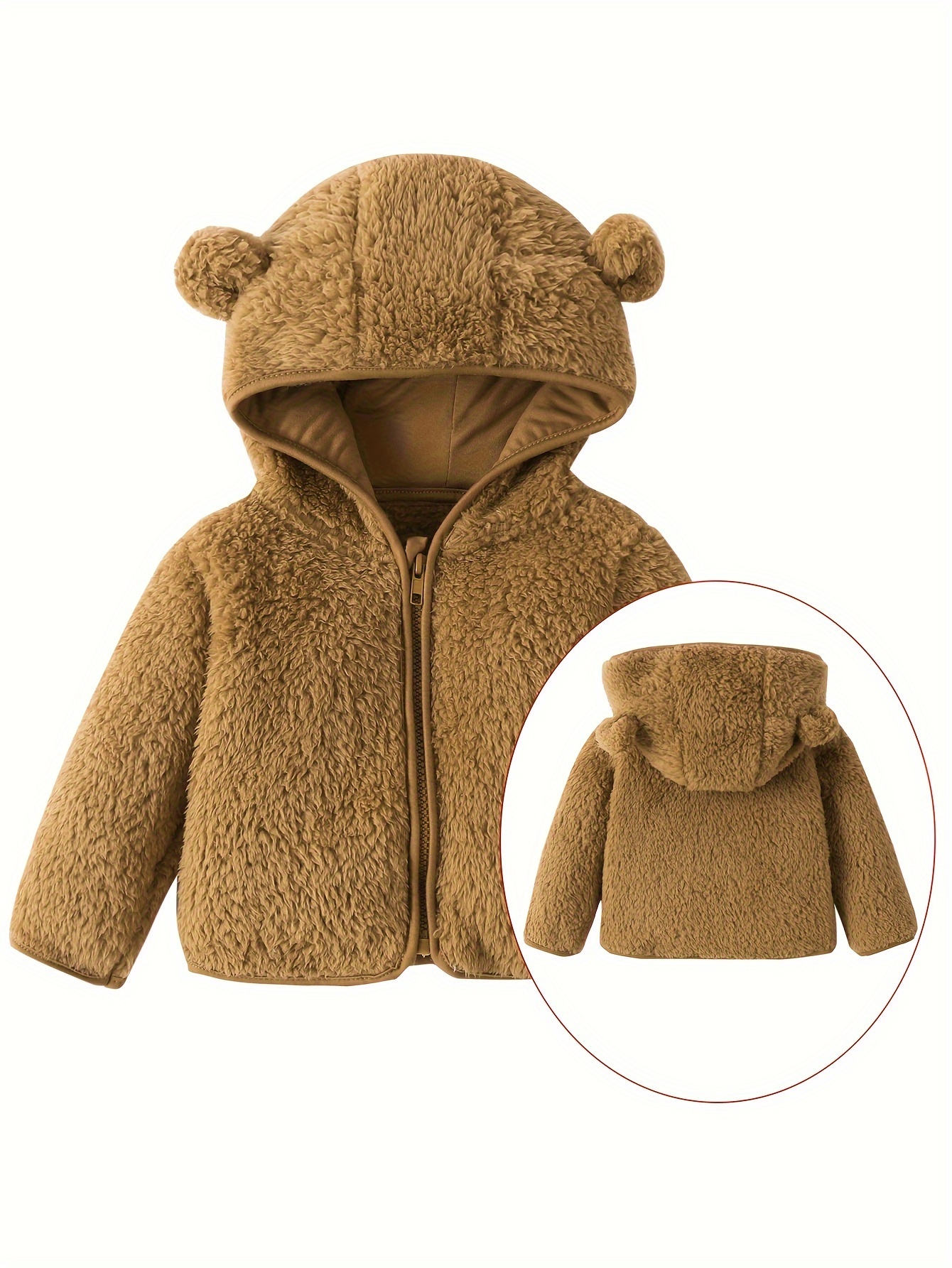 Girls Full Zip Hoodie Fleece Jacket Sherpa Hoodie Coat Fall Winter Outwear  5-12Y : : Clothing, Shoes & Accessories