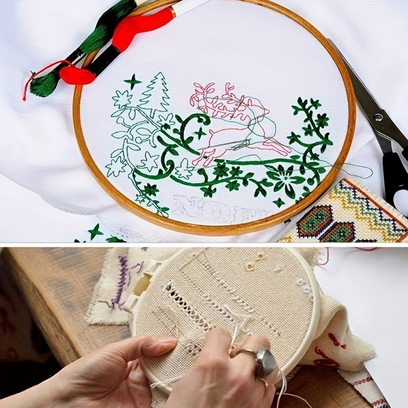 30pcs Acrylic Embroidery Floss Drop Clear Embroidery Thread Organizers Slim  Floss Bobbins Cross Stitch Thread Bobbins for DIY Craft Sewing Thread  Storage 
