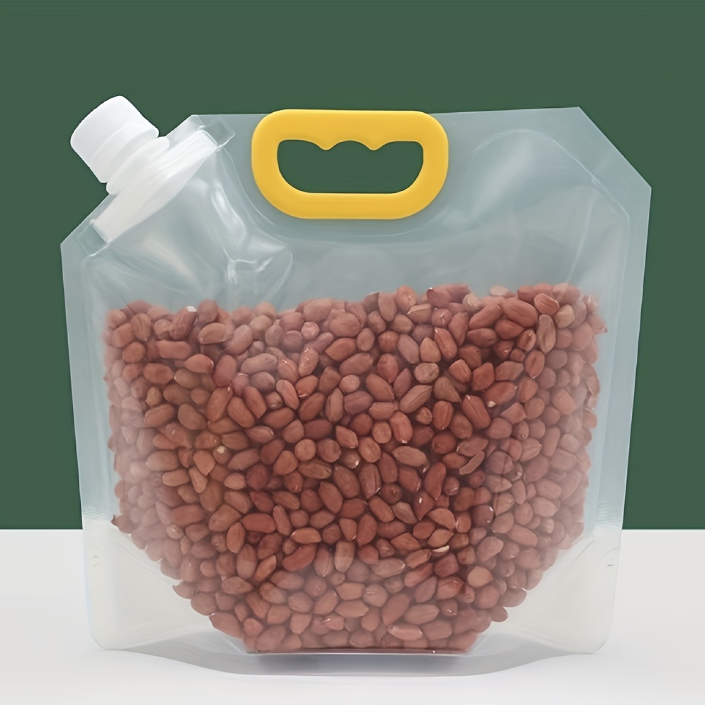 3 Catty Grain And Rice Storage Bag, Thickened Airtight Food Storage  Container With Lid And Moisture-proof Household Necessities. Grain, Flour,  Barley, Juice Liquid Storage - Temu