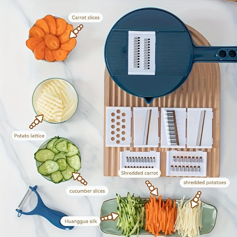 Kitchen Multifunctional Vegetable Chopper Salad Utensils Carrot Potato  Manual Shredder Kitchen Cooking Vegetable Tools