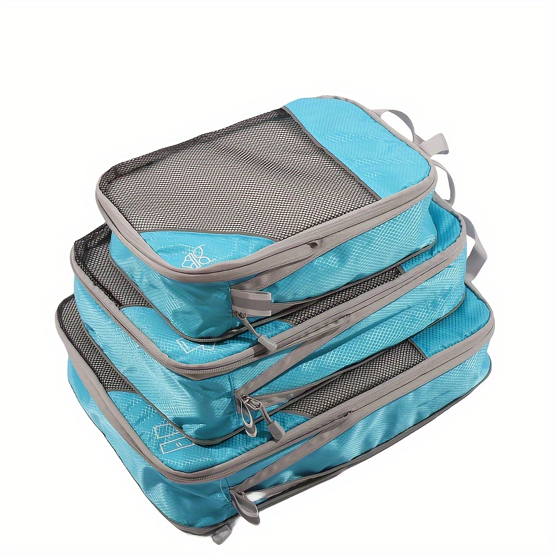 Compression Packing Cubes Travel Luggage Organizer - Temu