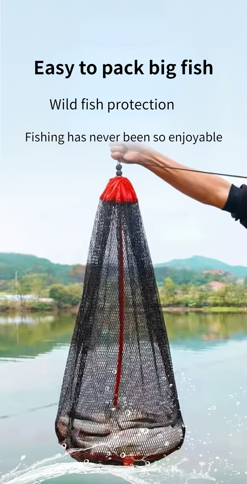 Portable Fish Protection Net Bag Wild Fishing Oxford Cloth - Temu Canada