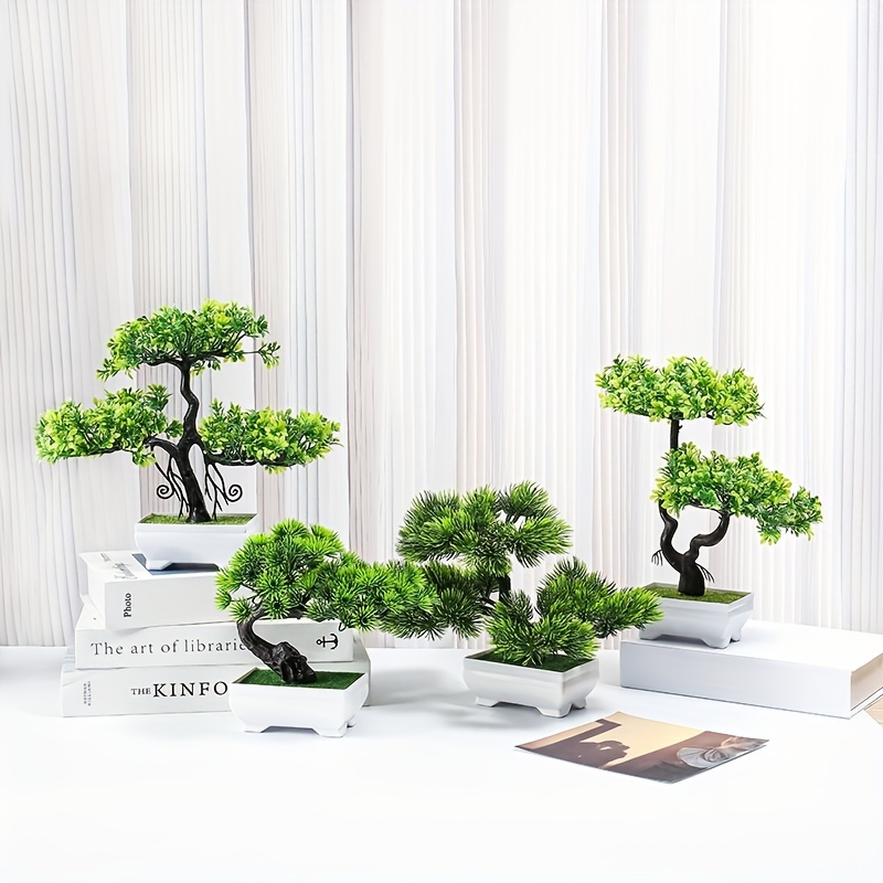 Albero bonsai artificiale Albero finto con vaso Bonsai decorativo  realistico