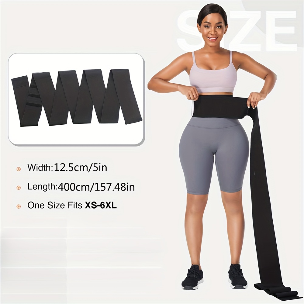waist trainer waist trimmer elastic wrap belt women's Temu Kuwait