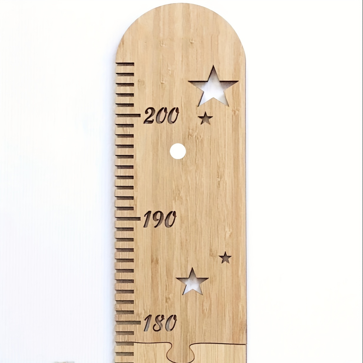 Splicing Wooden Board Height Ruler Wooden Growth Hanging - Temu