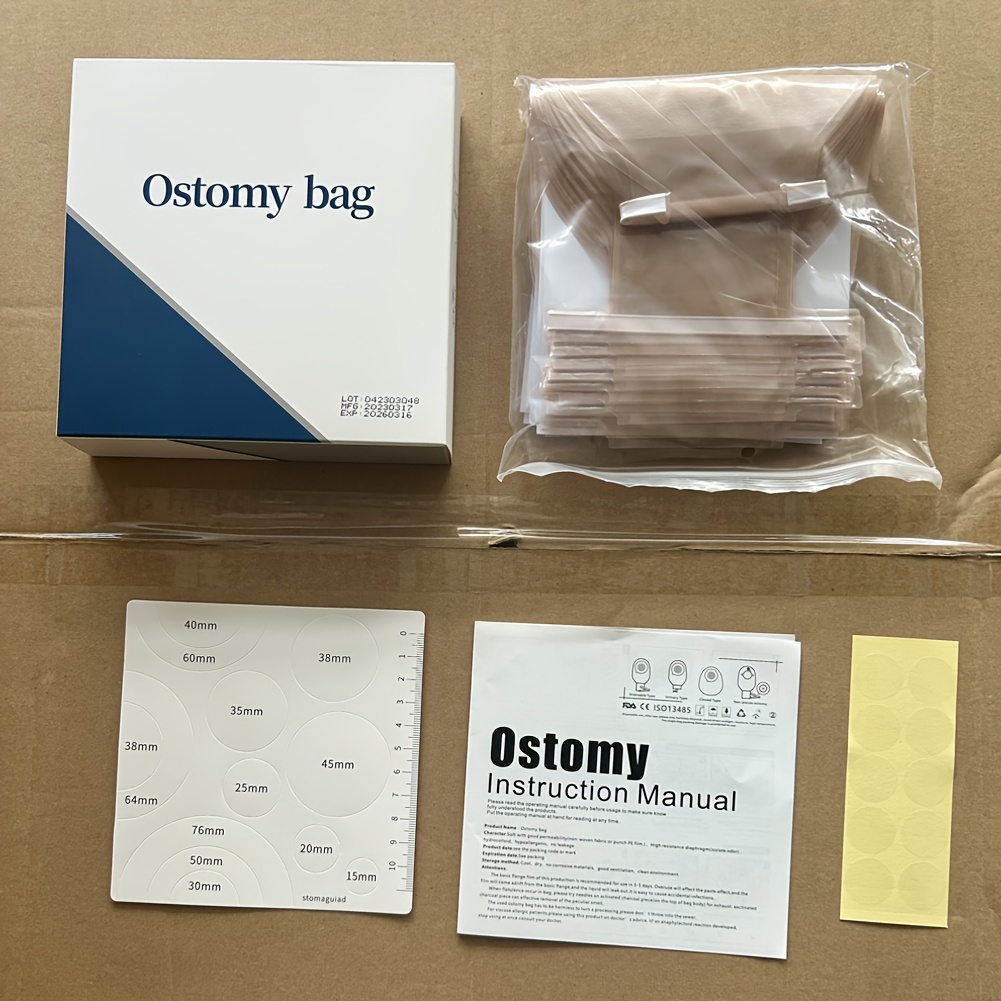 Colostomy Bag Ostomy Bag Drainable Pouches Colostomy Ostomy - Temu