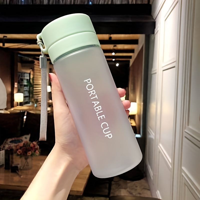 Leak-proof Sport Water Bottle With Wide Mouth For Running, Basketball,  Football, And Outdoor Fitness - Lightweight And Easy To Squeeze - Temu