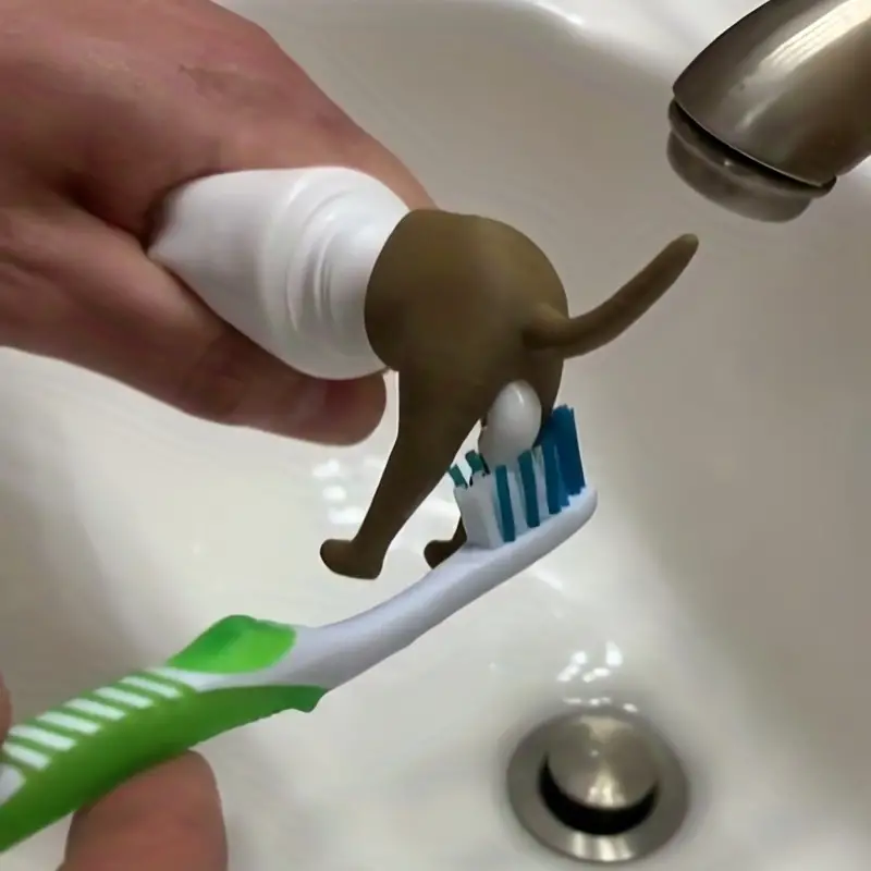 Dog Butt Toothpaste Funny Toothpaste Bathroom Funny - Temu