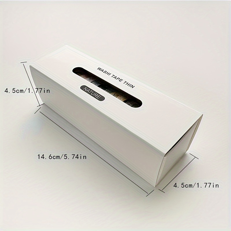 BGM Checkered Gold Washi Tape Checklist Box Thin for journals