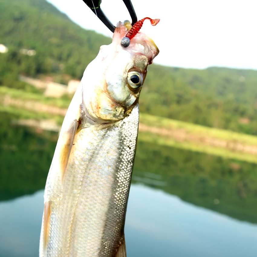 20pcs Paddle Tail Soft Lure Swimbait Fishing Accessories
