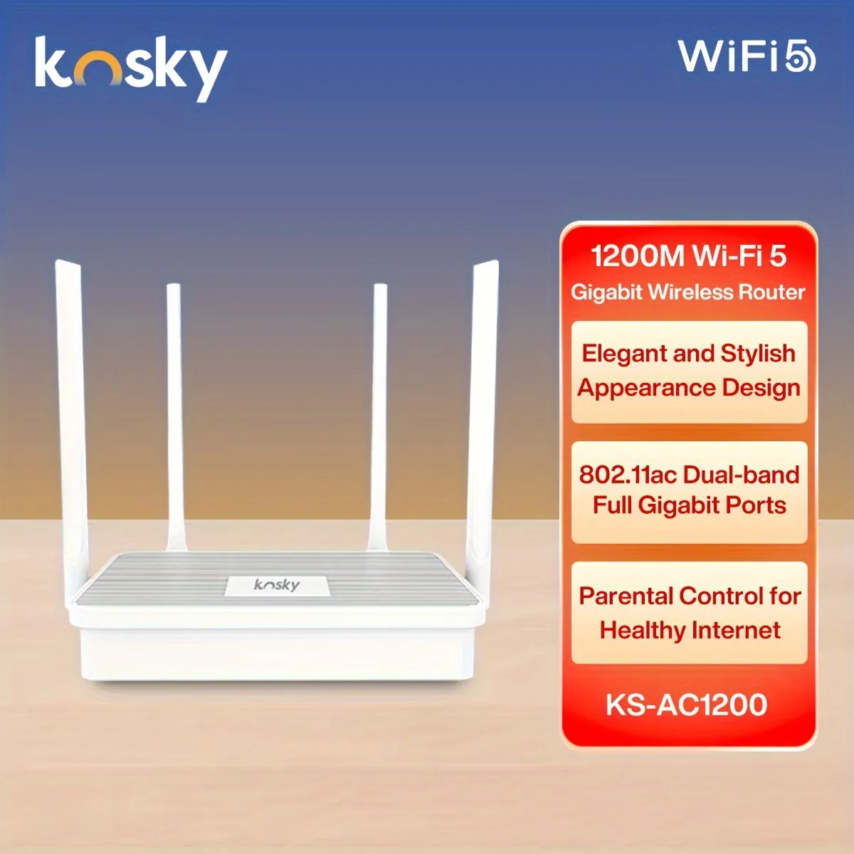 acceleration Dejlig Mængde af Wi-fi 5 Gigabit Wireless Router|wi-fi 5|wifi Router|wireless Router|dual  Band | & |ac1 2 0 0 |full Gigabit|1* Gigabit Wan+3x Gigabit Lan  |4*antennas|supports Guest Wifi| Router|  Accesspoint|repeater|ipv6|parentalcontrol|forhome&soho - Temu