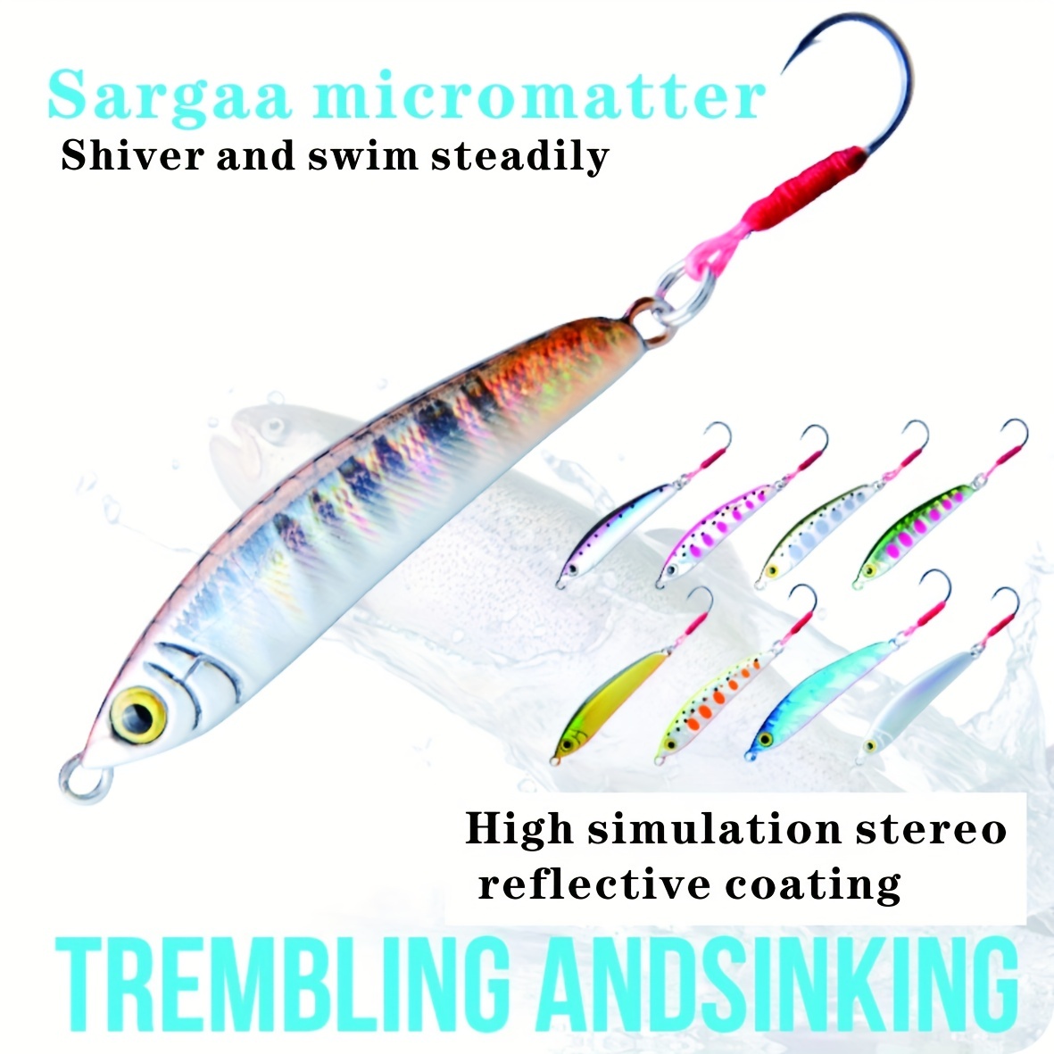 Sinking Pencil Fishing Lure Bionic Hard Bait Saltwater - Temu