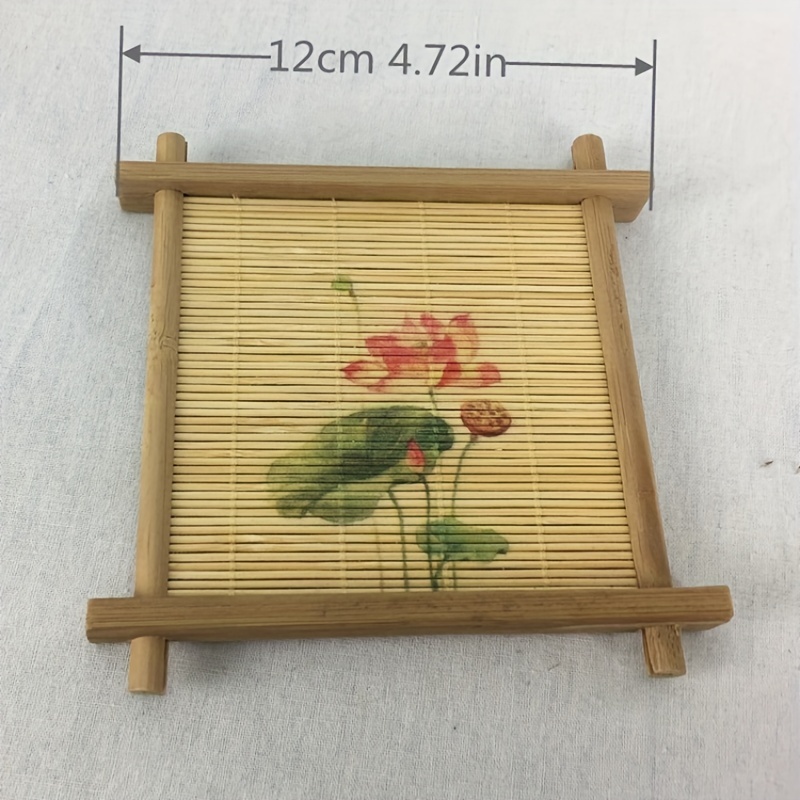 Rectangle Wood Coaster, 5”