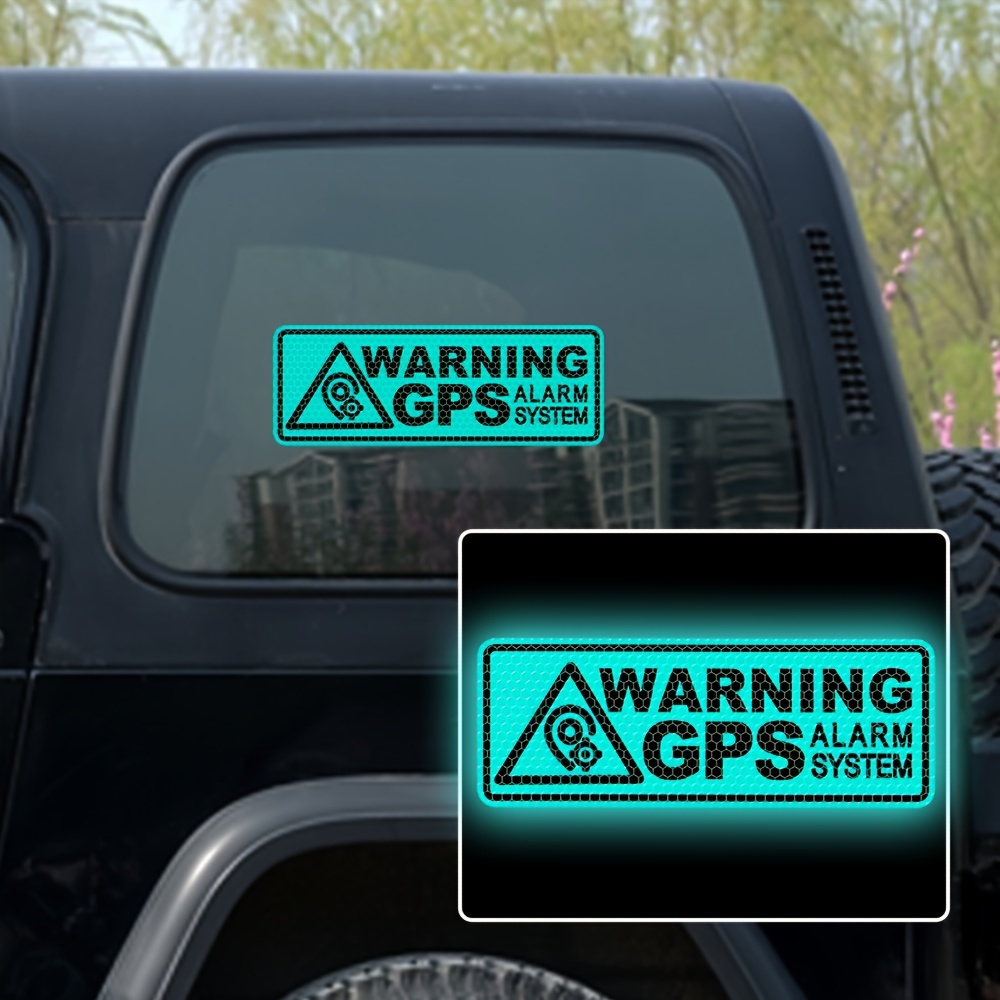 Pegatinas GPS para bicicleta, moto, coche, alarma, antirrobo