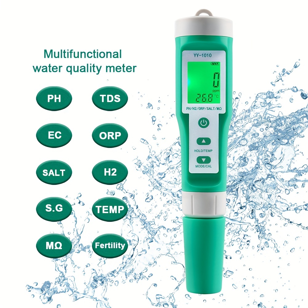 Moniteur/Testeur de pH Mètre en Continu pour Aquarium/Piscine (PH-025)