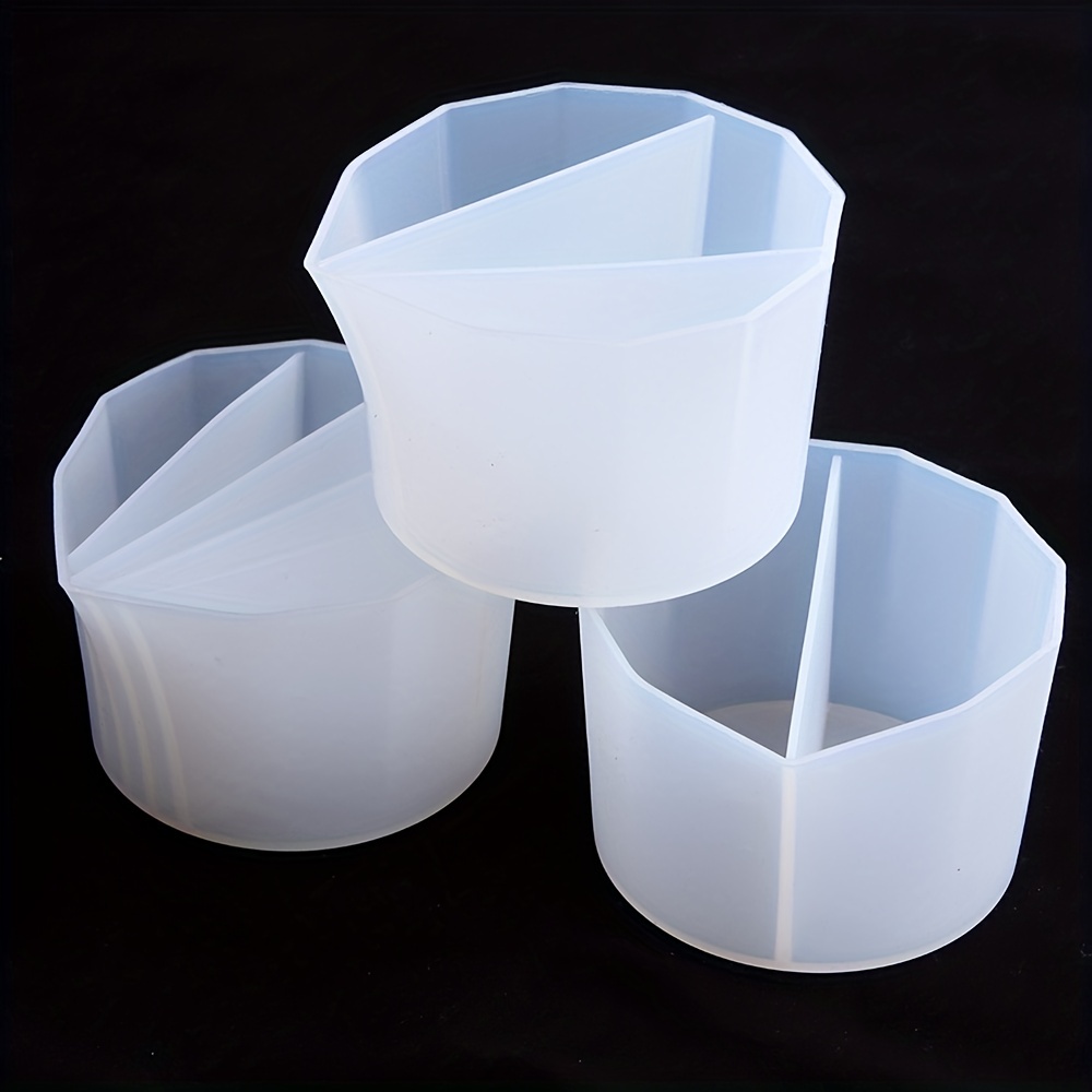 2 8 Grips White Silicone Split Cups Reusable Resin Color - Temu