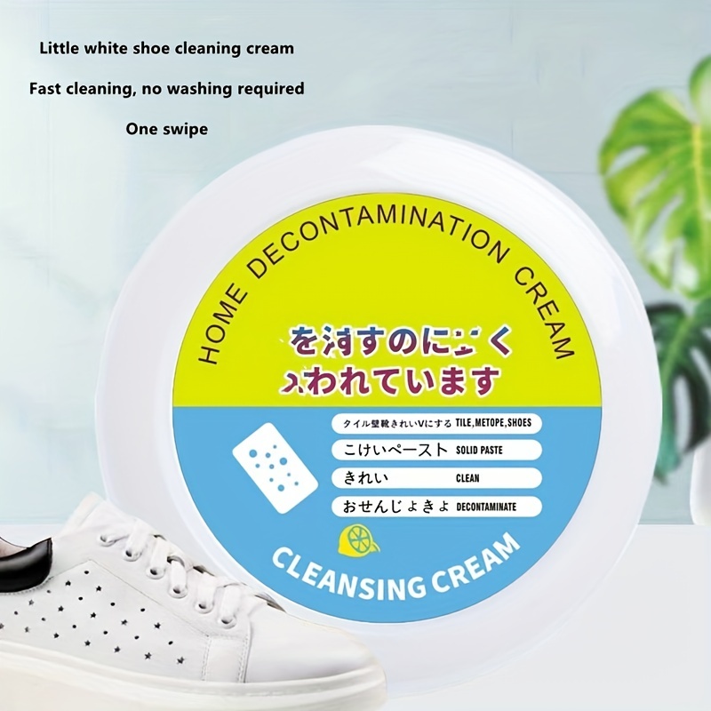Shoe Cleaning Cream Shoe Cleaner Multipurpose White Shoe - Temu