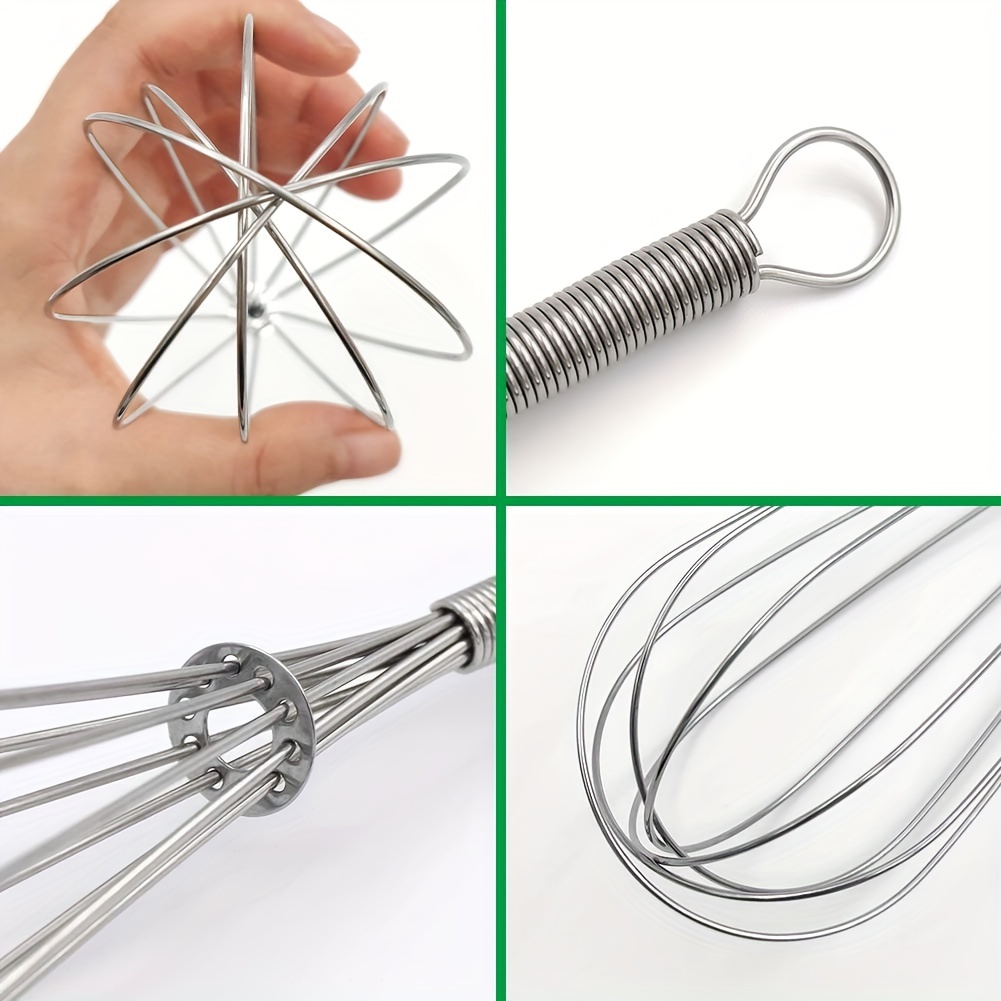 Metal Mini Whisk Stainless Steel Egg Wire Tiny Whisks Cooking