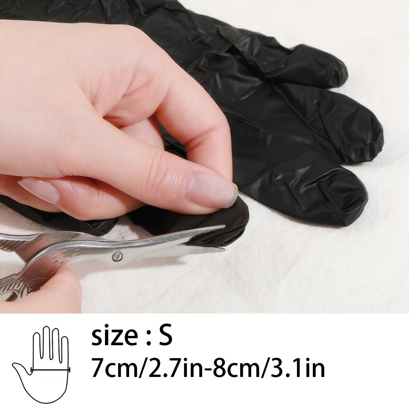 UV Protection Gloves for Gel Nail Lamp, Skin Care anti UV Light Gloves for  Makin