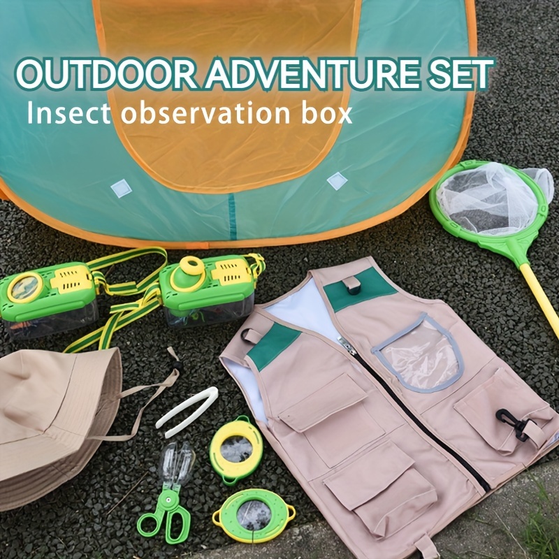 Jouets d'extérieur pour enfants, kit attrape-insectes, kit d